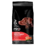 Sensitive Stomach Dog Food Salmon and Rice Recipe Grain Free Dry Dog Food for Adult Dogs All Breeds Hypoallergenic Easy Digestion Skin Care 8lb Bag