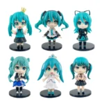 New Hatsune Miku Q Version Series Cinnamoroll Piapro First generation Generation Blind Box kid Toy Collection Gift Birthday Gift - Image 2