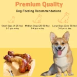 4.23-5.29oz/120-150g 5.12in/13cm Middle Large Cow Bone, All Natural Ingredients, Natural Dog Treats, Healthy, Easily Digestible, - Image 5