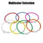 Night Safety Flashing Glow Collar Night Luminous Charge Collar Led Usb Dog Collar Pet Accessories Dog Accessories - Image 4