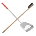 2Pcs Telescopic Handle Bird Cage Cleaning Brush and Shovel Set for Parrot Pet Cage Maintenance Deep Clean Comfortable - Image 3