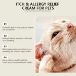 YEGBONG 100g Hypoallergenic Pet Skin Care Cream Soothing Relief Gentle Repair Formula for Dog and Cat with Sensitive Irritation - Image 3