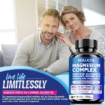 Holucks High Absorption Magnesium Complex Capsules - Dietary Supplement for Muscle, Bone, Nerve Health, Non-GMO - 120 Capsules - Image 6