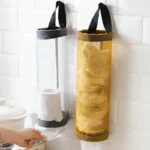 1-5PCS Kitchen Garbage Bag Storage Grocery Bag Holder Wall Mount Plastic Bag Holder Dispenser Hanging Storage Garbage Organizer - Image 4