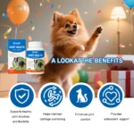 Dog Joint Care Supplement Tablets Nourishing Joint Enhance Flexibility Protect Cartilage Relieve Discomfort Dog Joint Care Agent - Image 4