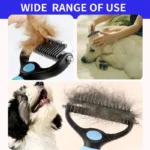 Professional Pet Deshedding Brush Dog Hair Remover Pet Fur Knot Cutter Puppy Cat Comb Brushes Dogs Grooming Shedding Supplies - Image 5