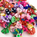 6/10/20/30/50pcs Handmade Nice Mix Pet Dog Hair Bows for Puppy Small Dogs Grooming Bows Dog Hair Accessories Dogs Wedding Party - Image 2