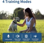 Dog Training Collar Dog Shock Collar with Remote Calling 4900FT 4 Training Modes Rechargeable IP67 Waterproof for All Breeds - Image 2