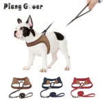 Vest Style Medium Small Dog Harness Leashes Set Pet Chest Strap Walking Pet Harness - Image 3
