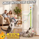 Cat Interactive Toy Auto Flying Rope Self-Play Funny Toy Pet Cat Kitten Stress Relief Caterpillar Teaser Adjustable Motion Modes