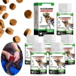 80 Tablets Dog Joint Care Tablets Supplement Glucosamine Pet Joint Care Soft Chews Chondroitin Supplement For Dogs Joint Support
