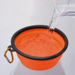 Durable TPR Portable Pet Food Bowl for Cats And Dogs Silicone Collapsible Travel Outdoor Water Food Bowl for Pets - Image 4