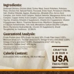 Premium Grain Free Dry Adult Dog Food, Wholesome And Natural Kibble With Real Chicken And Sweet Potato, 10.0 lb. Bag - Image 5