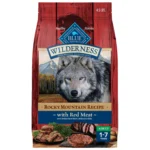 Wilderness Adult Dry Dog Food Rocky Mountain Red Meat Formula 4.5 lb Bag
