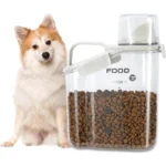 Pet food sealed bucket cat and dog food storage tank freeze-dried anti mold storage box large capacity transparent storage tank