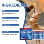 200g Eye Supplement for Dogs Support with Antioxidants & Omega 3 Fatty Acids Pet Health Care Cat Vitamins Biotin Supplements - Image 2