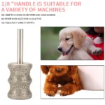 2PCS Dog Electric Nail Polisher Wheel Replacement Grinding Head Pet Nail Grinder Head Trimmer Clipper Pet Paws Grooming - Image 3