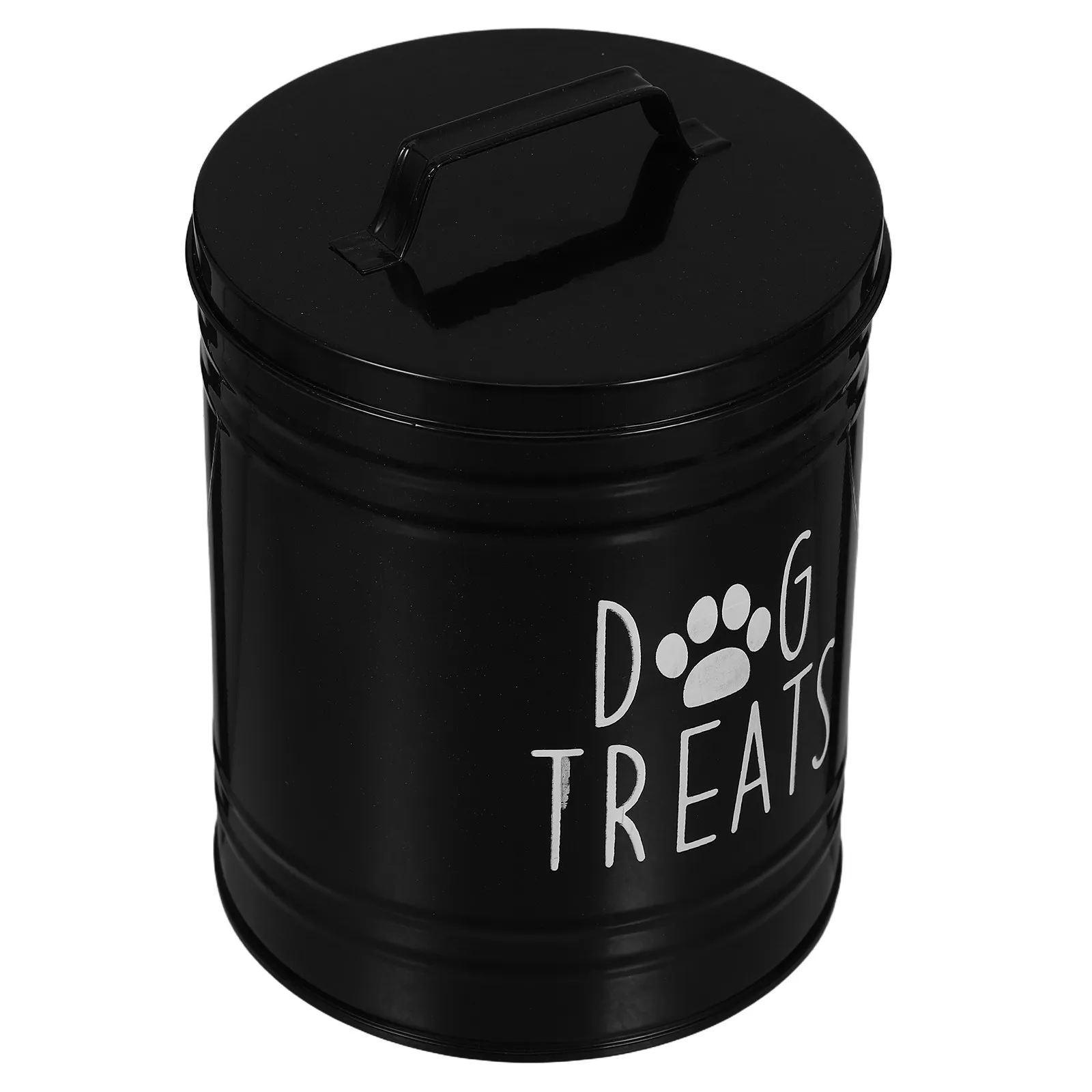 kf-S2d8493f9fdb44a0d85714ec911a4192fW 1pcs Dog Food Storage Container Airtight Metal Bin For Pet Treats Dry Food Kitchen Countertop Rustic Sealed Storage Box For Home - Image 1