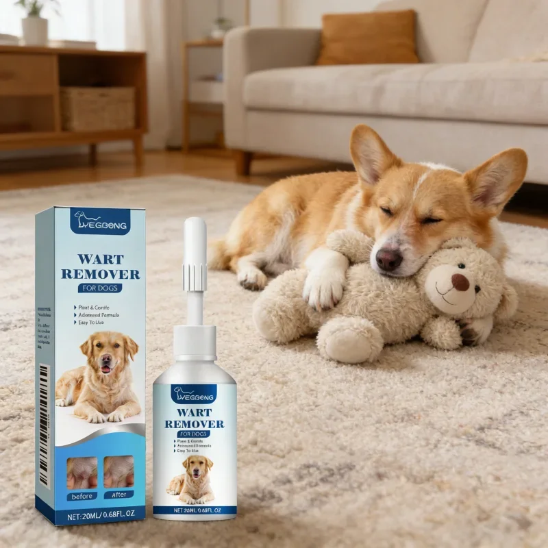 kf-S303fecb9acc9455285931a2d655626daq Pet Skin Care Liquid Gentle Nourishing Soothing Pet Grooming Supplies for Dogs Cats All Breeds Daily Pet Skin Care Moisturizing - Image 1