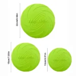 Dog Toys Silicone Flying Disc Fashion Multicolor Resistant Chew Toys Puppy Outdoor Game Trainning Interactive Supplies - Image 5