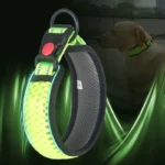 Reflective Dog Collar Pet Collar Pet Traction Rope Suitable Soft Neoprene Padded Breathable Nylon Pet Collar Adjustable - Image 6