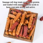 Duck And Chicken Sausages for Dogs - Treats Suitable for Small, Medium, And Large Breeds - Crafted from Fresh Meat And Nutritious, High-Protein Ingredients, Ideal for Positive Reinforcement Training - Image 8