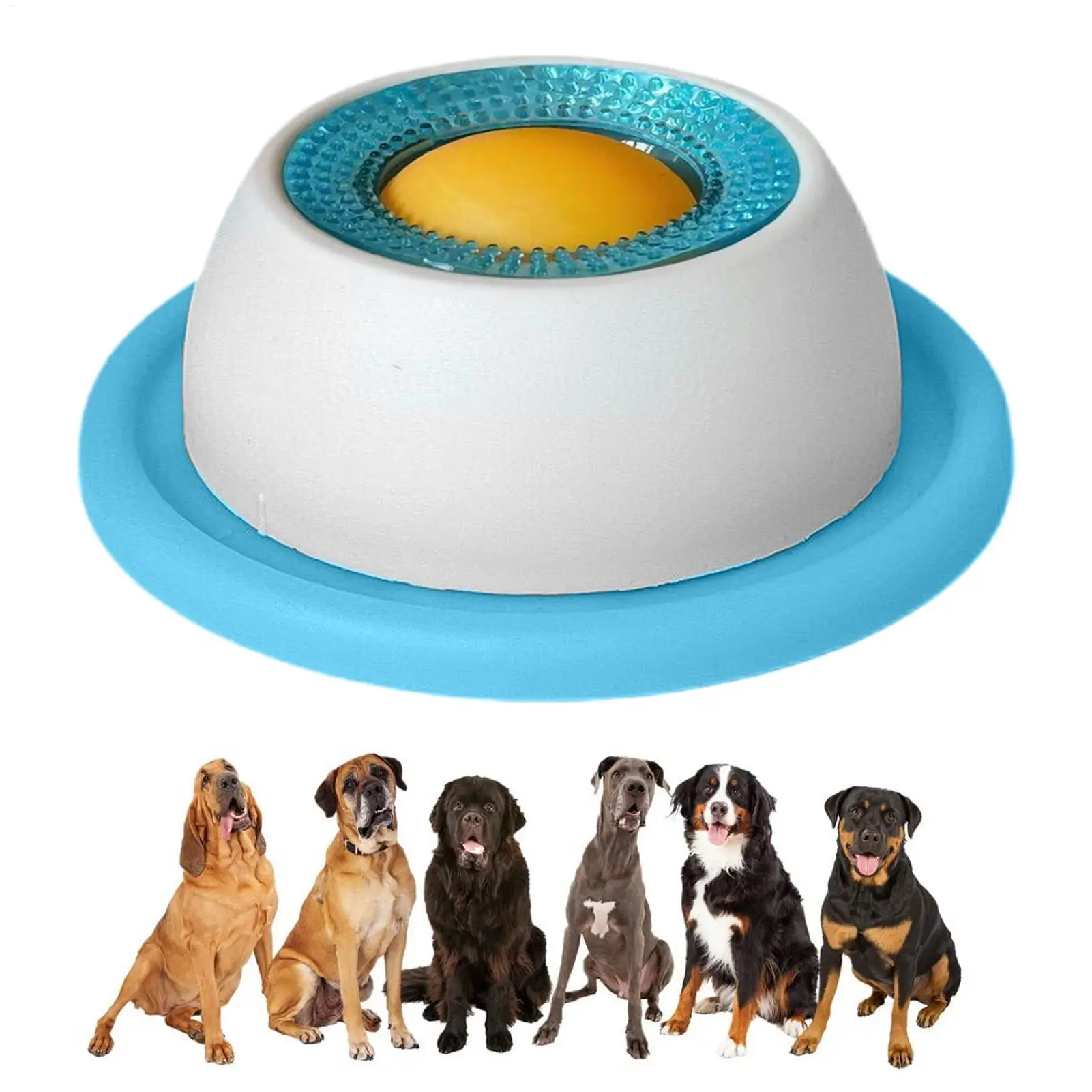 kf-S334055b128bc4ae18bc0e2897240bd91o Pet Feeding Accessories Dog Treat Toy Puzzle Toys For Bored Puppy Slow Feeder Puppy Supplies For Healthy Eating Food Crate - Image 1