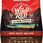 Wild Red Raw Coated Dog Food Grain Legume Free Red Meat Recipe 3.5 lb Bag