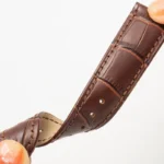Watch Band with Wooden Box Butterfly Clasp Watchband Replacement Genuine Leather Strap 18mm 20mm 22mm Bracelet Watch Accessories - Image 6