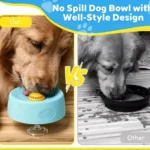 Anti-Choking Slow Feeder Dog Bowl Non-Slip 3/4 Cup - Lick Toy for Liquid Treats Bone Broth Yogurt Pet Dogs Accessories - Image 2