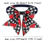 50pcs Summer Dog Neckties Fruit Style Adjustable Small Dog Puppy Bow Tie Collar Pets Grooming Pet Accessories for Small Dogs - Image 2