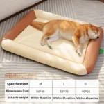 Pet Supplies Summer Cooling Bed Medium Dog Small Baskets Beds Cats Basket Bad Products Pets Dogs Accessories Blanket Cushions - Image 5