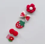 5pcs Dog Bows Dog Cat Grooming Bows Fashion Pet Dog Hair Clips Puppy Bowknot Hairpin Pet Puppy Grooming Hair Accessories - Image 4