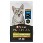 Weight Management Dry Cat Food, Chicken and Rice, 3.5 lb Bag