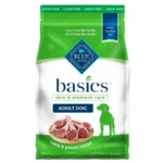 Basics Adult Grain Free Dry Dog Food, Lamb and Potato, Chicken Free, 4lb Bag