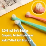3 Pcs Pet Toothbrush Soft-bristled Toothbrush Designed For Easy Cleaning Teeth Of Cats & Dogs Suitable Small To Large Dogs, cats - Image 6