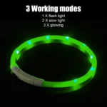 Night Safety Flashing Glow Collar Night Luminous Charge Collar Led Usb Dog Collar Pet Accessories Dog Accessories - Image 5