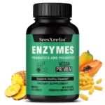 Digestive Enzymes for Bloating & Digestion-with Organic Prebiotics & Probiotics for Gut & Digestive Health, Non-GMO, Gluten Free