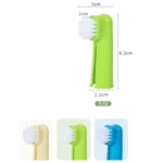 Dog Toothbrush Set Pet Toothbrush 3PCS Dog Teeth Cleaning Finger Dogs Toothbrushes Suit Oral Care Cat Tooth Brush Pet Supplies - Image 5