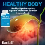 Sodium Butyrate Gut Health Supplement, Postbiotic for Gut, Stomach & Digestive, Gut Wellness, 120 Vegan Capsules - Image 2