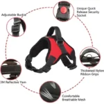 Dog Harness Leash Set Adjustable Pet Chest Strap For Small Medium Dogs Outdoor Dog Walking Chest Strap Pets Supplies - Image 4