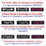 2 PCS Custom Dog Name Tag Harness ID Label Personalized Reflective Colorful DIY Name Logo Chest Strap Harness Collar Tag - Image 2