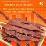 7.05oz/14.11oz(200g/400g) Sesame Duck Jerkey, All Natural Ingredients, Natural Dog Treats, Healthy, Easily Digestible - Image 3