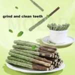 6pcs Natural Matatabi Cat Stick Mint Caught Bite Excited Rods Silvervine For Cat Teeth Cleaning Treating Pet Supply Cat Toys