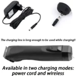 30W Electric Dogs Hair Trimmer Set Rechargeable Cats Professional Hair Trimmers with Charger Cable Blade Trimmers Cordless - Image 4