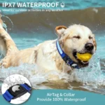 For Apple Airtag GPS Finder Led Dog Collar WaterProof Light USB Chargeable Luminous collar Pet For Apple Air Tag Tracker Case - Image 4