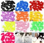 20 pcs/lot Pet Dog Finger Grooming Floor Protect Pet Dog Nail Caps Claw Control Soft Paw Caps S ,M,L,XL,XL,XXL
