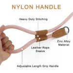 Multi-functional adjustable P-shape dog leash Chain Traction Rope Leads for Running Walking Free hands free leashes - Image 3