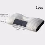 Knitted cotton pillow, cervical spine protection, sleep aid, sleep pillow core, adult special household dormitory student pillow - Image 2