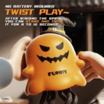 Dancing Ghosts&Dancing Corn Kids Clockwork Pet Toys Cartoon Interactive Baby Crawling Toys Dance Toys Halloween Christmas Gifts - Image 2